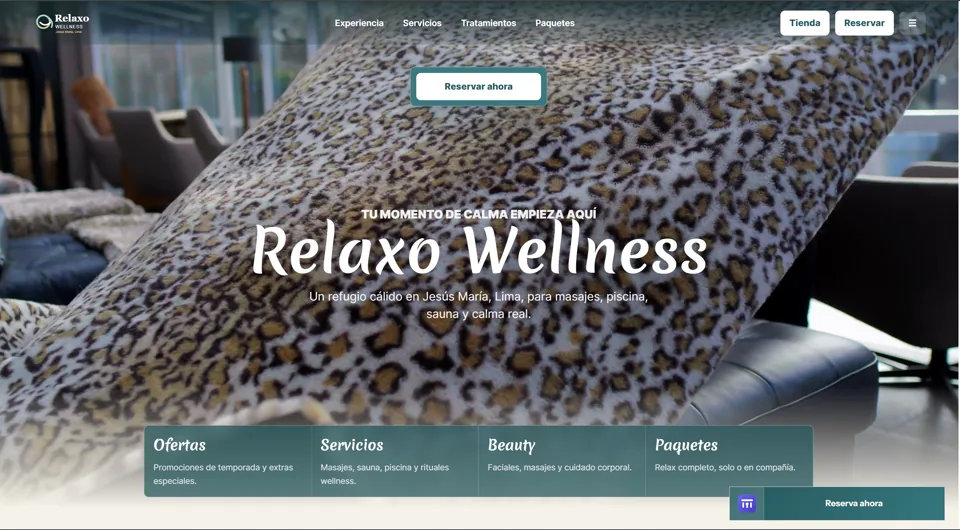 Demo de Termas — Spa & Wellness